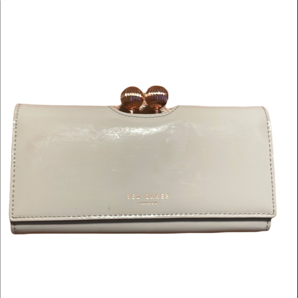 TED BAKER - Wallet- Patent Leather